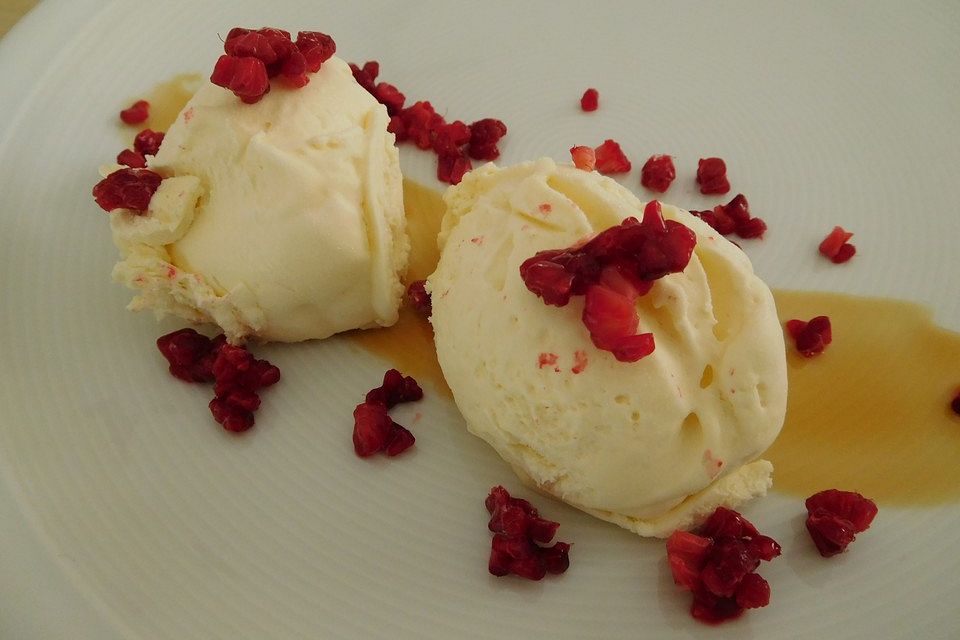 Mascarpone-Vanille-Eis