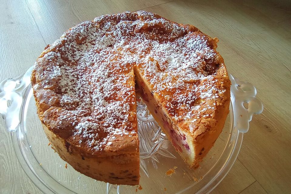 Johannisbeer-Mascarpone-Quarkkuchen