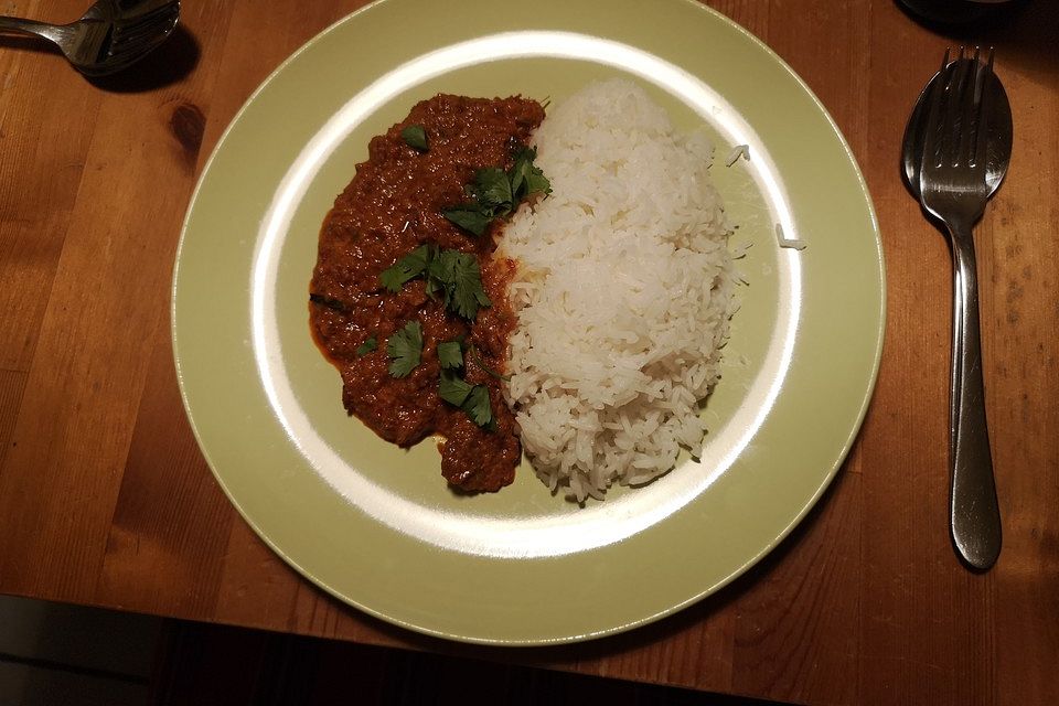 Rendang mit Hähnchen