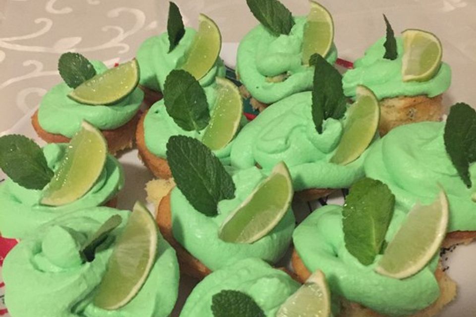 Mojito-Cupcakes