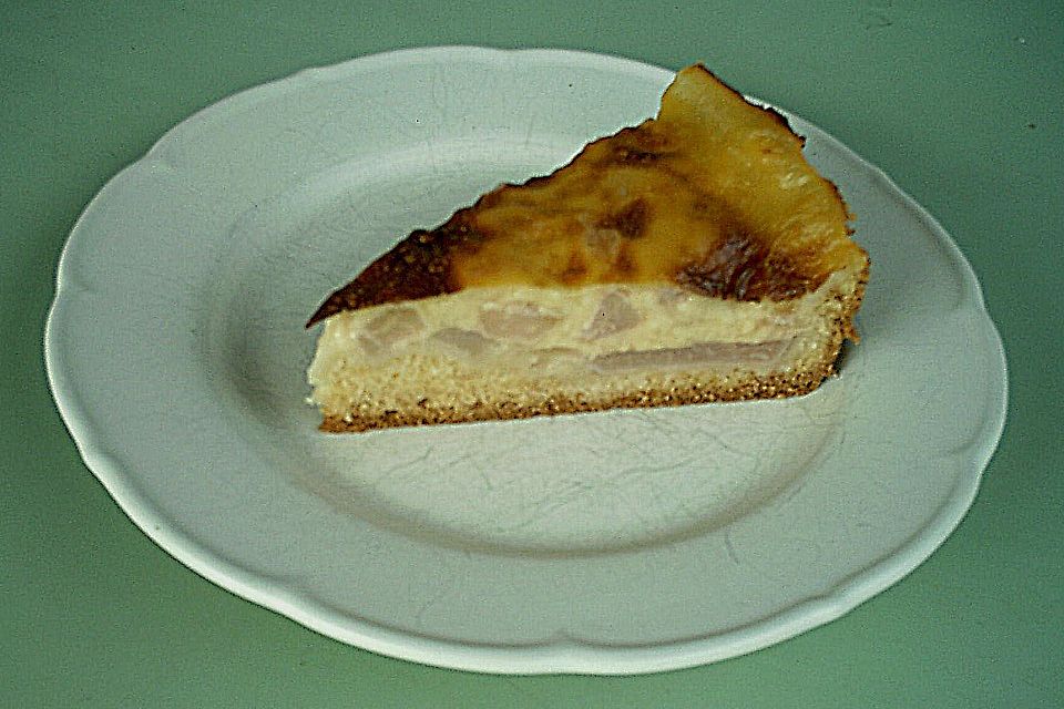 Feiner Apfel-Käsekuchen