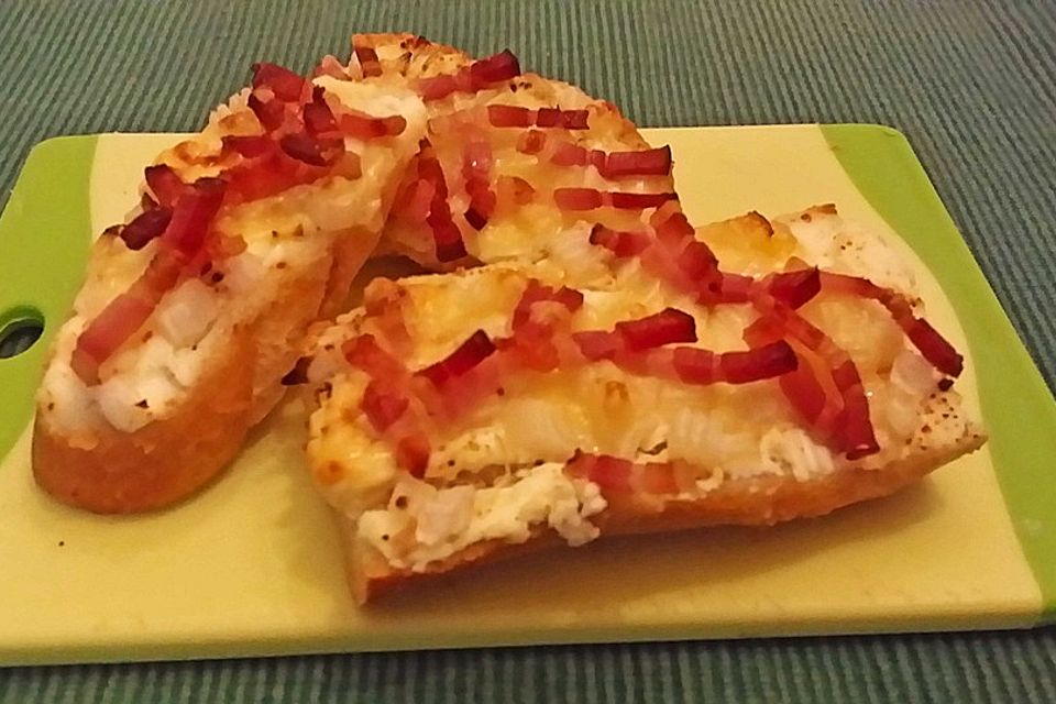 Flammkuchen - Tarte flambée Fake