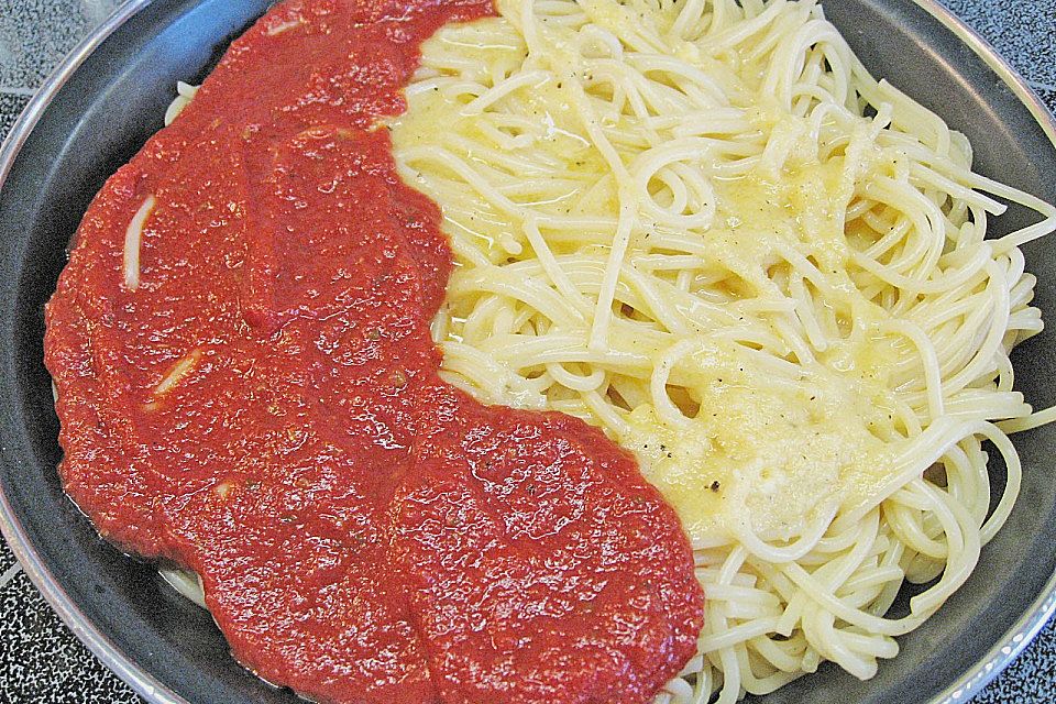 Spaghetti - Pfannen - Pizza