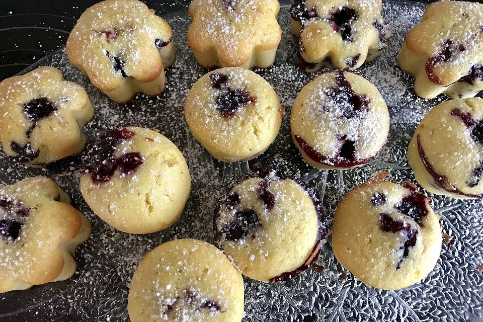 Blaubeer-Buttermich-Muffins