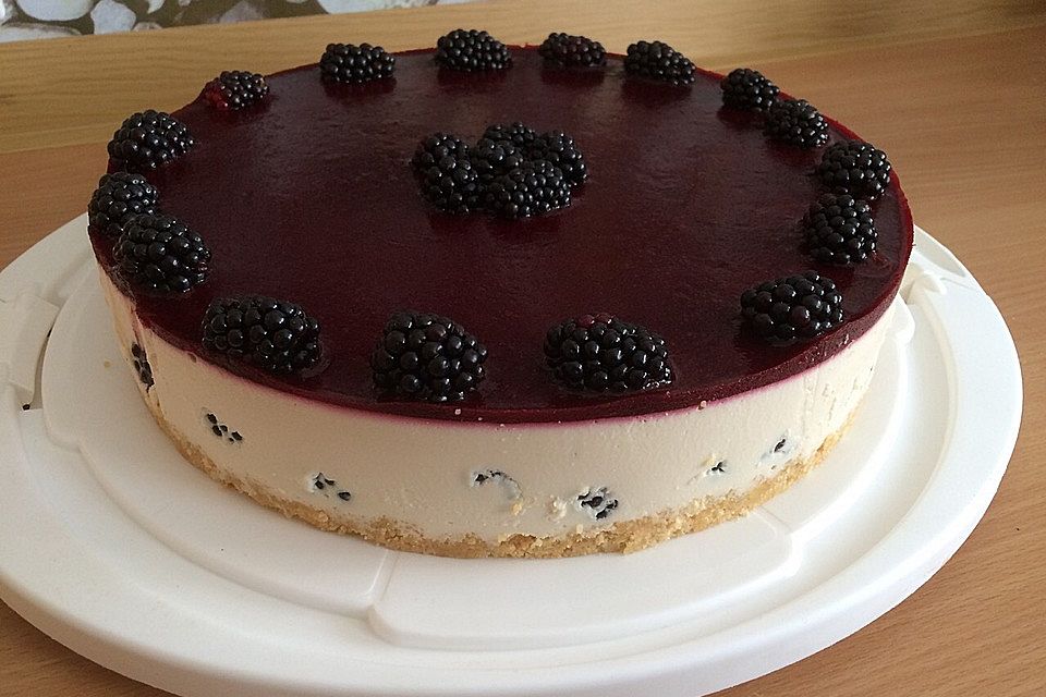 Brombeer-Cheesecake