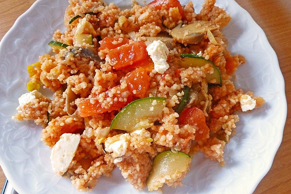 Warmer Gemüse Couscous