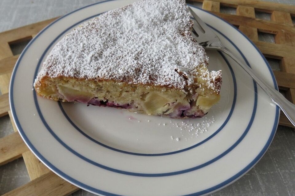 Apfel - Nusskuchen