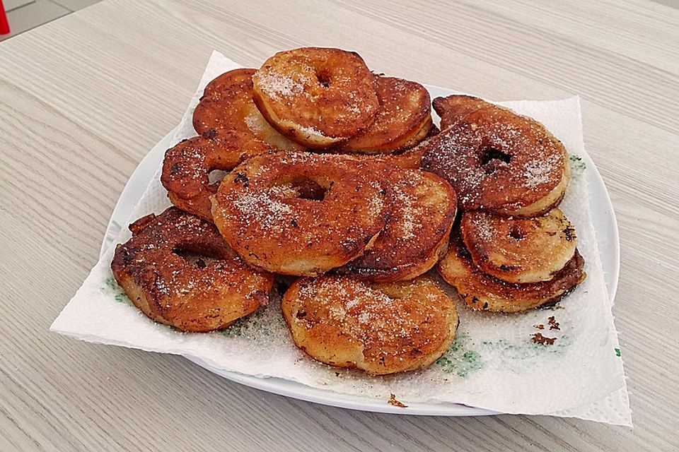 Glutenfreie Apfelbeignets