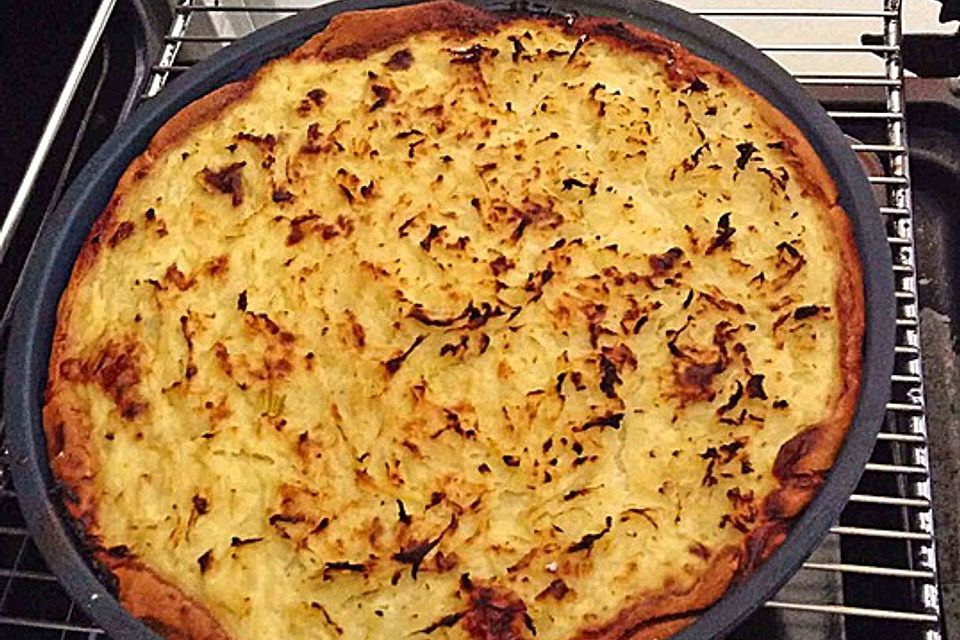 Vegetarische Kohlrabi-Quiche