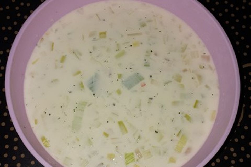 Käse - Lauch - Suppe