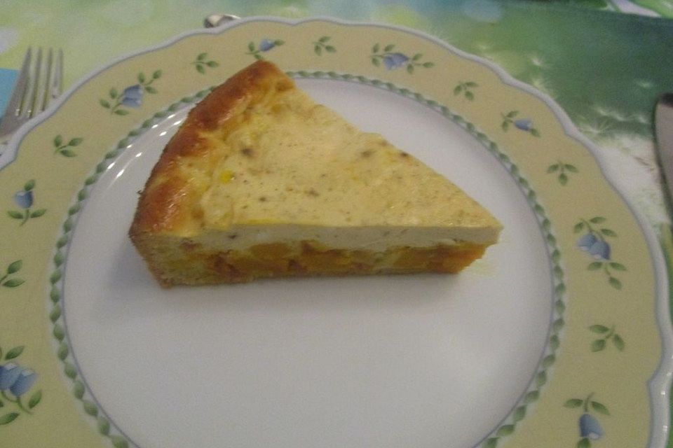 Kürbis-Quiche