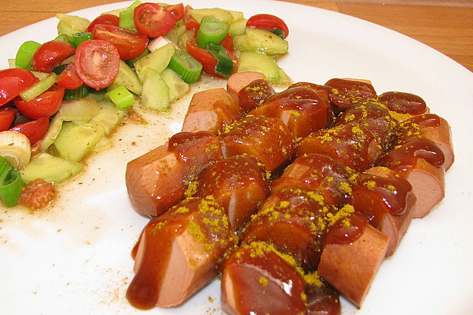 Vegetarische Currywurst