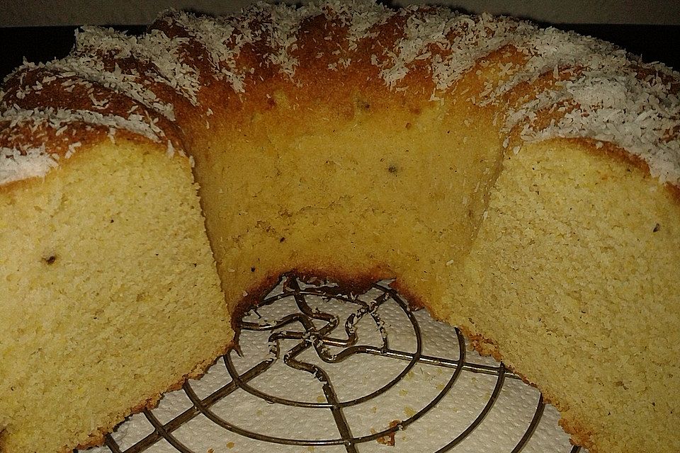 Veganer Joghurtkuchen mit Grieß