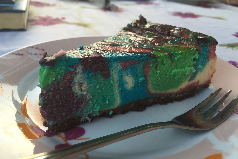 Regenbogenkuchen