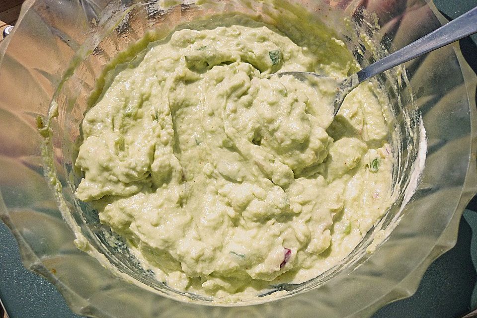 Avocado Creme mit Knoblauch