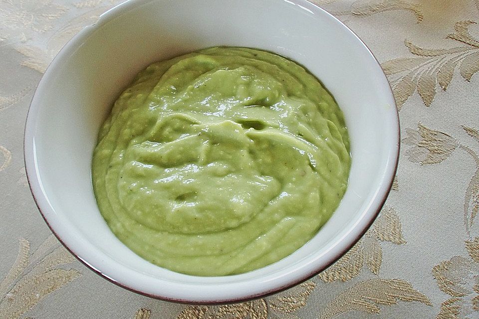 Avocado Creme mit Knoblauch