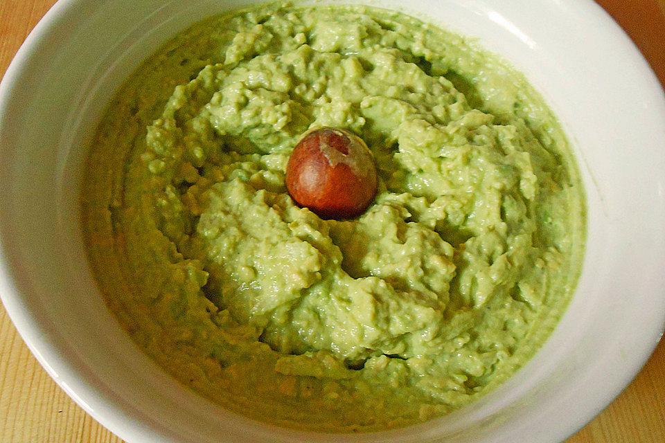 Avocado Creme mit Knoblauch