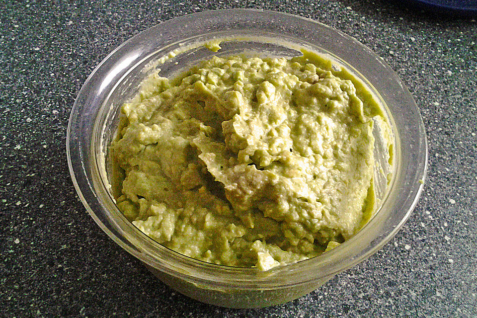 Avocado Creme mit Knoblauch