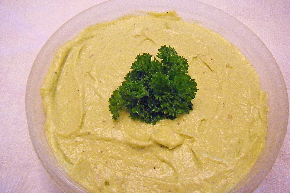 Avocado Creme mit Knoblauch