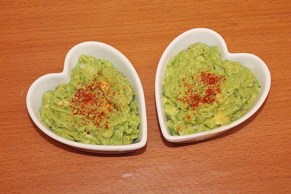 Avocado Creme mit Knoblauch