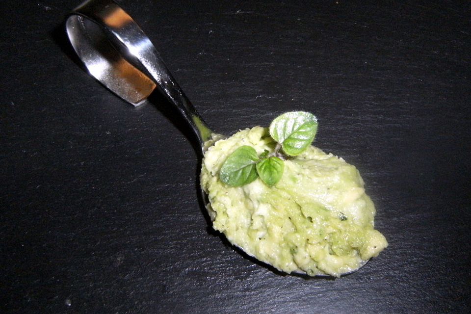 Avocado Creme mit Knoblauch