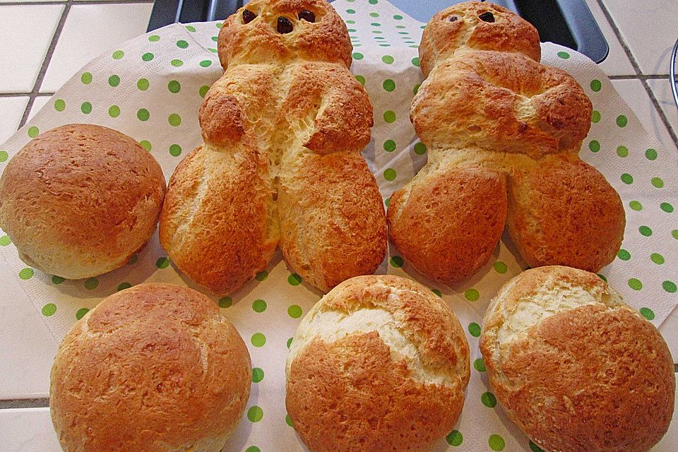 Glutenfreie Frühstücksbrötchen