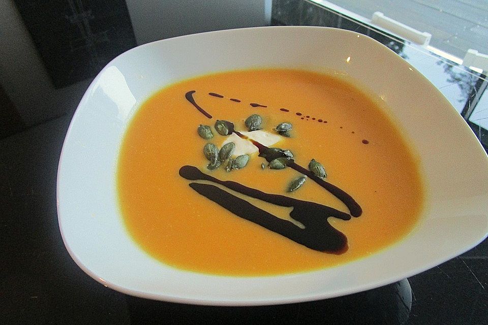 Kürbissuppe mit Zimt