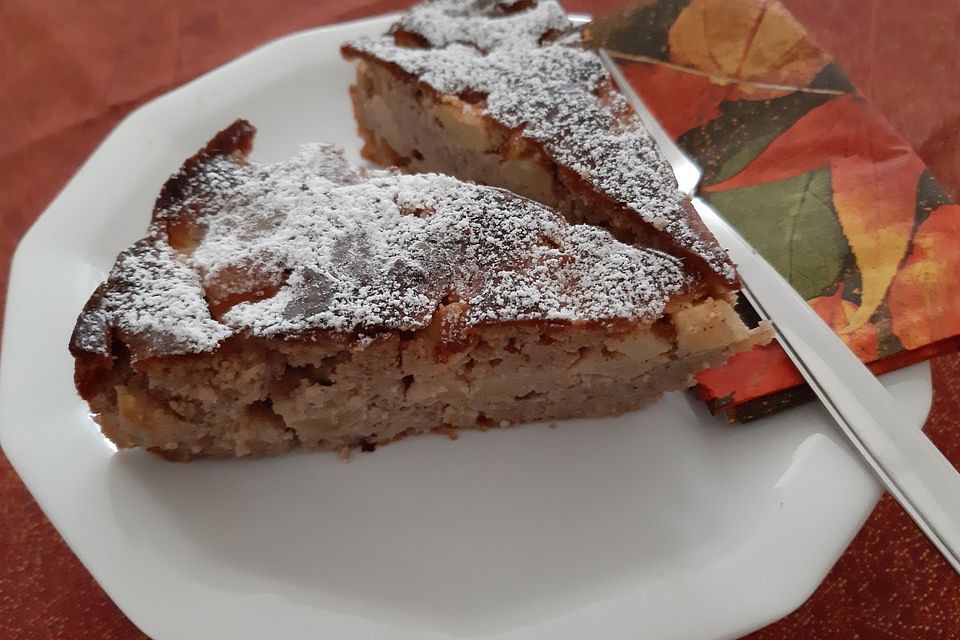 Low Carb Apfelkuchen