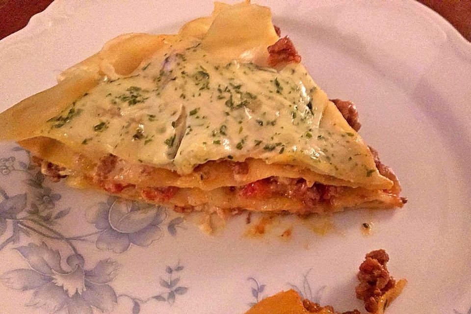 Lasagne aus der Pfanne