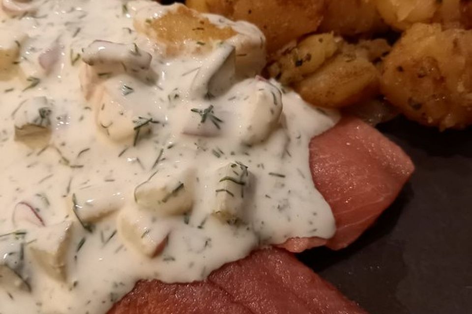 Matjesfilets mit Bratkartoffeln