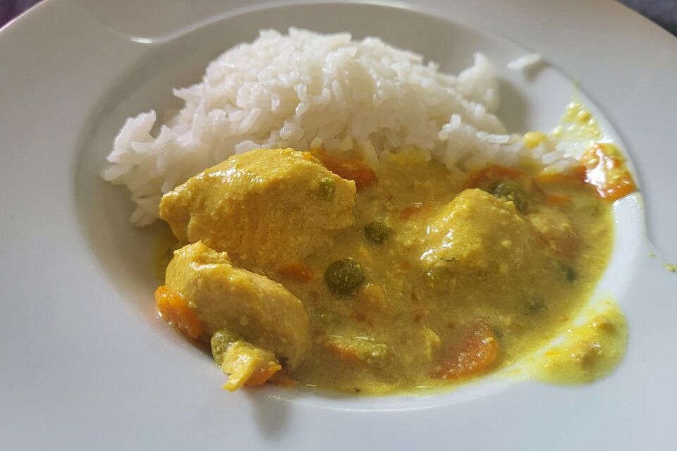 Indisches Hähnchen-Curry