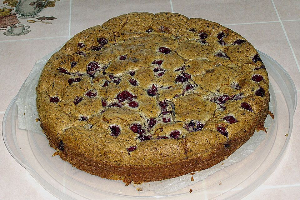 Brauner Kirschkuchen