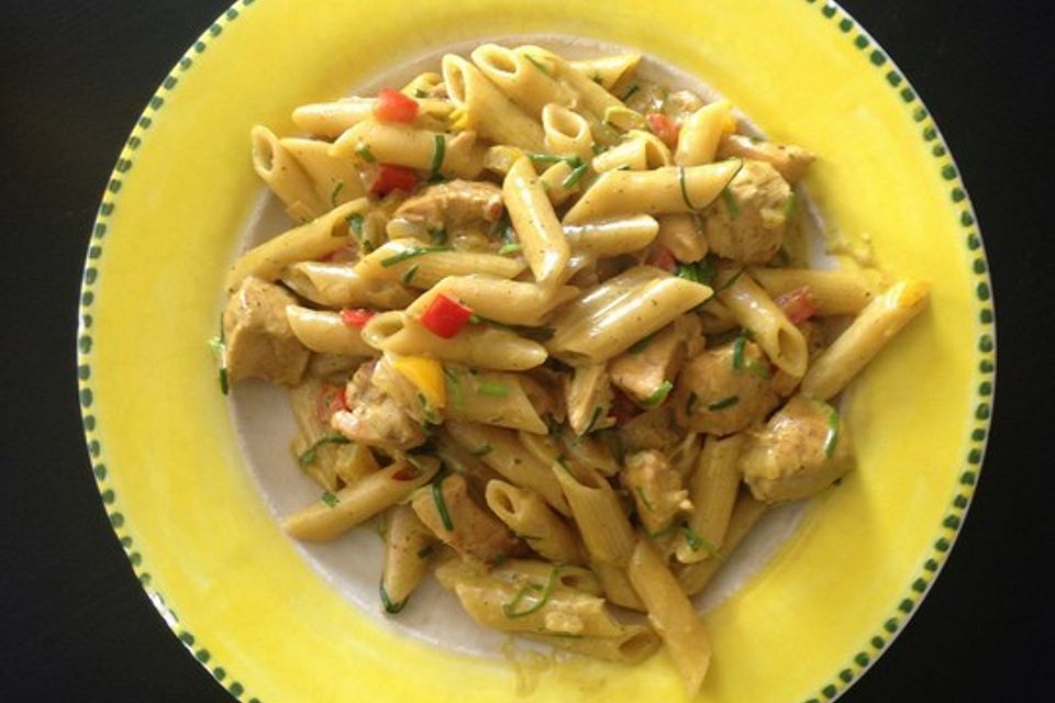 Maple Curry Chicken Penne