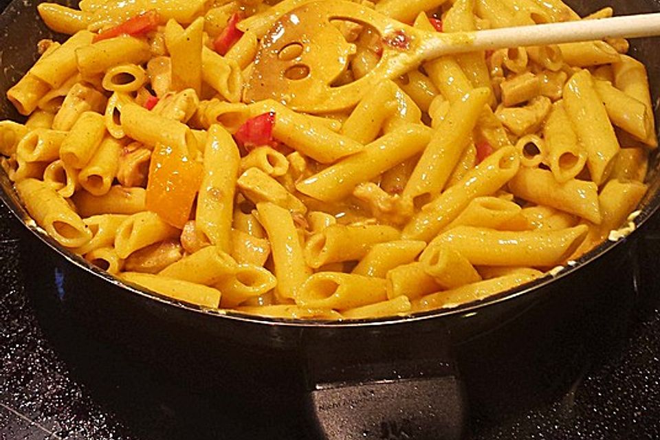 Maple Curry Chicken Penne