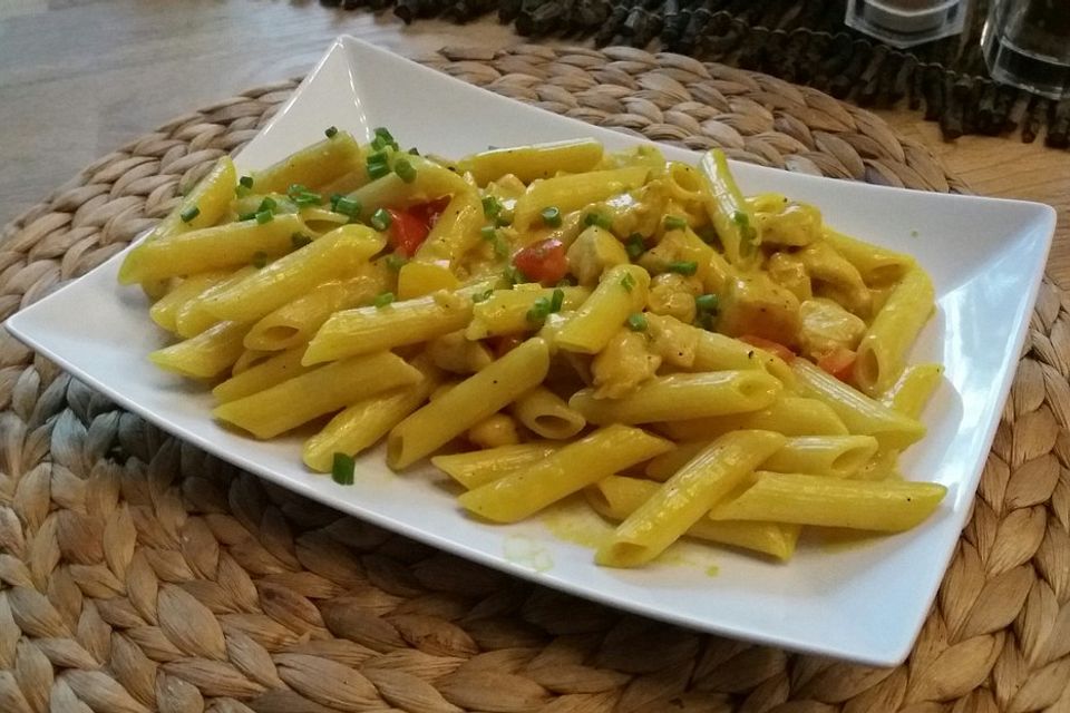 Maple Curry Chicken Penne