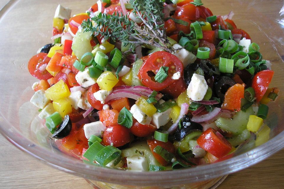 Griechischer Bauernsalat