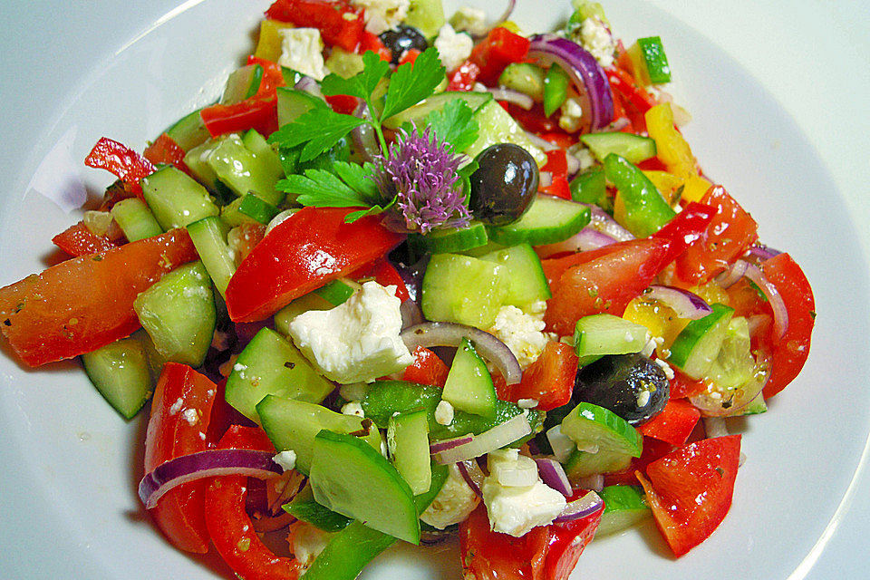 Griechischer Bauernsalat