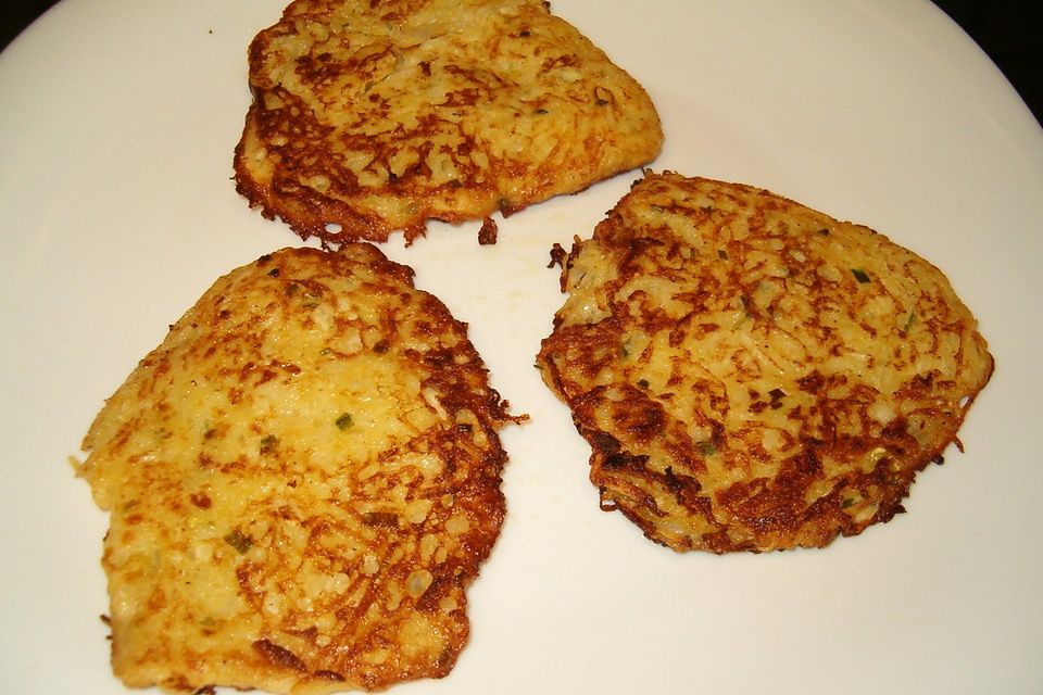 Zucchini-Kartoffelpuffer (Reibekuchen)