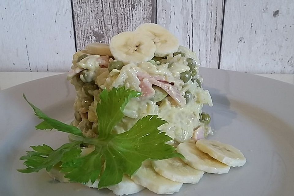 Bananen-Reis-Salat