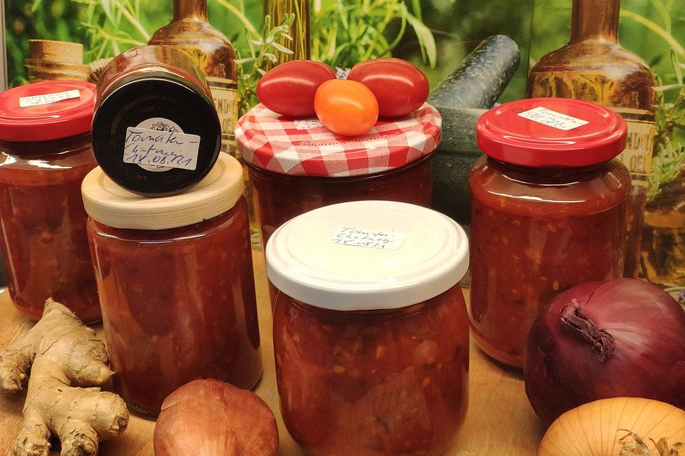 Fruchtiges Tomaten-Chutney