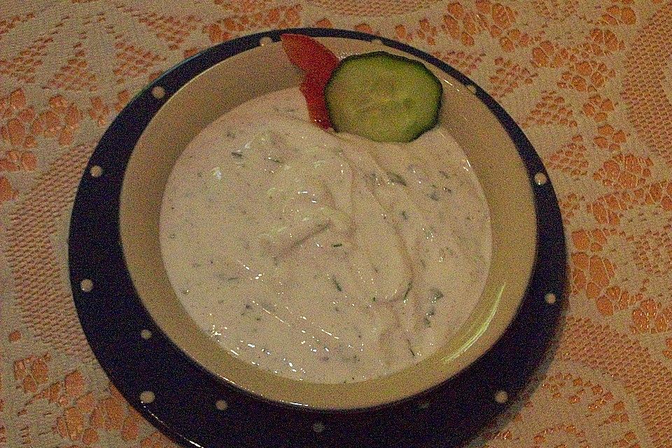 Kräuterquark mit Knoblauch