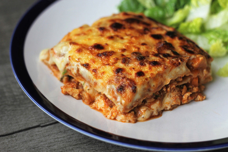 Vegetarische Bolognese-Lasagne