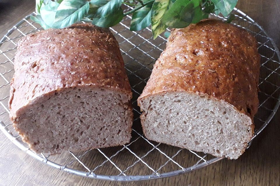 Vollkornbrot - schnelles Basisrezept