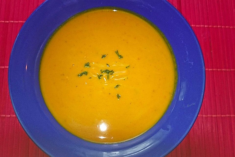 Kürbiscremesuppe