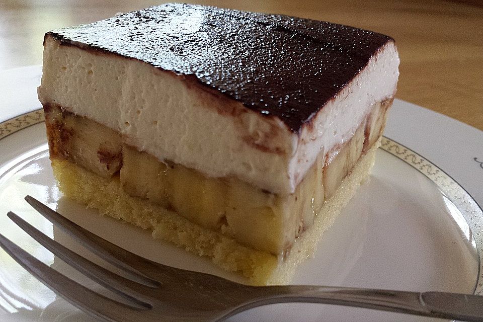 Bananen-Amaretto-Torte