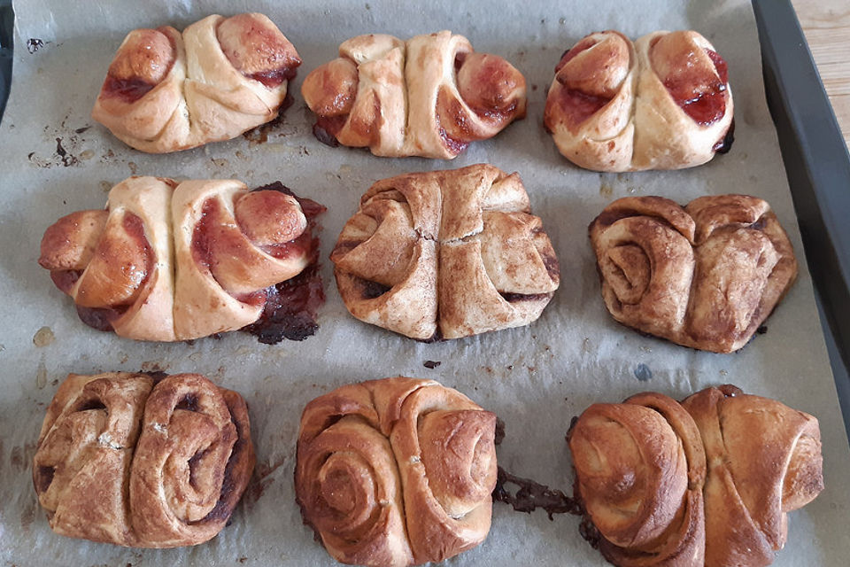 Franzbrötchen wie vom Bäcker