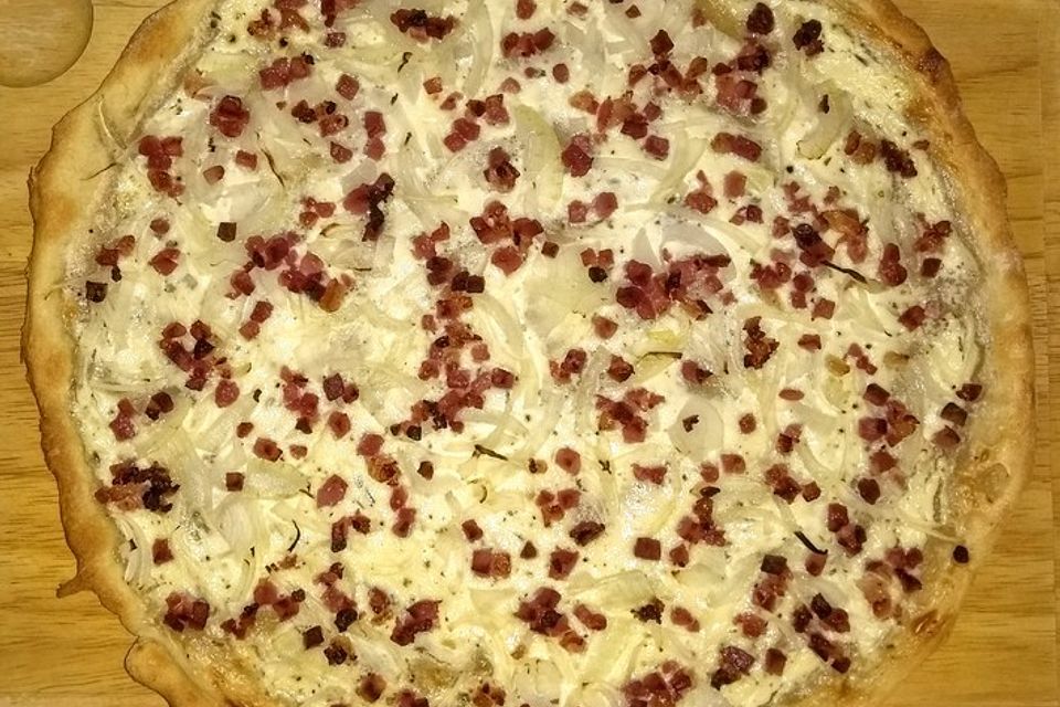 Flammkuchen Elsässer Art