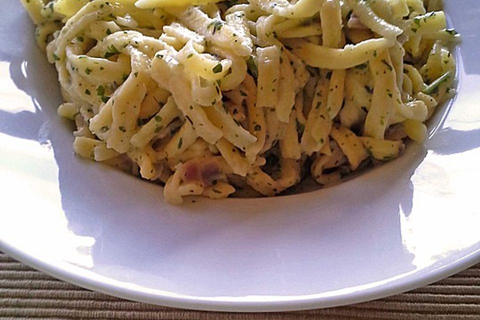 Kräuterspätzle