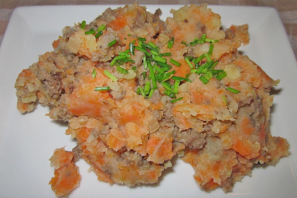 Kartoffeln mit Möhren