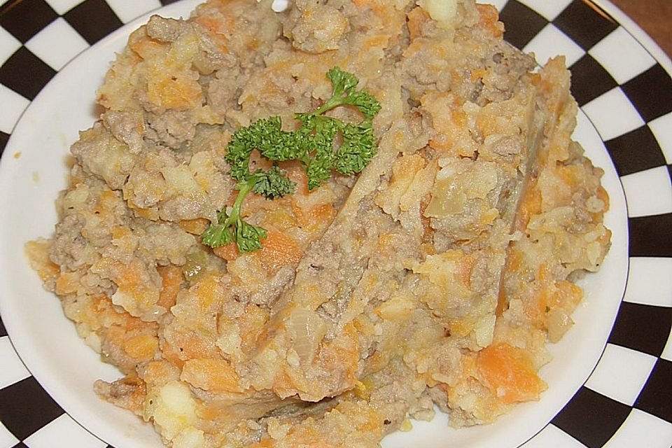 Kartoffeln mit Möhren